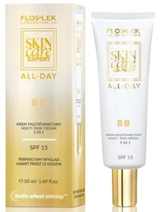 Flos-Lek Skin Care Expert All Day Krem multifunkcyjny BB 5w1 50ml FLOS-LEK - Kremy BB Flos-Lek Skin Care Expert All Day Krem multifunkcyjny BB 5w1 50ml FLOS-LEK - Kremy BB - miniaturka - grafika 4