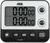 Minutniki - ADE Minutnik Dual czarny TD2100-1 - miniaturka - grafika 1