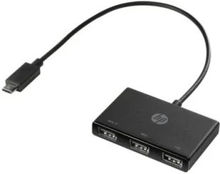 HP HP Inc USB-C to 3 USB-A Hub Z6A00AA Z6A00AA - Kontrolery - miniaturka - grafika 2