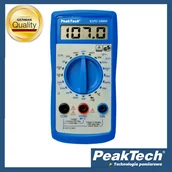 Multimetry - PeakTech Multimetr cyfrowy 10A AC/DC PeakTech 1070 - miniaturka - grafika 1