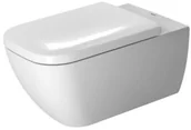 Miski WC - Duravit Happy D.2 Miska WC podwieszana 36,5x62 cm Rimless lejowa biała 2550090000 - miniaturka - grafika 1