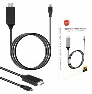 Kabel Adapter Usb-c 3.1 Typ C Do Hdmi 4K Mhl 200cm - Złącza, przejściówki, adaptery - miniaturka - grafika 3