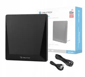 Anteny TV - Antena Tv Pokojowa Aktywna DVB-T2 Dab+ Uhf Vhf - miniaturka - grafika 1