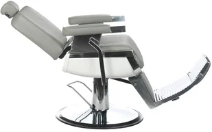 Barbiero Fotel barberski LUMBER BH-31823 Jasny Szary BH-31823/188 - Fotele fryzjerskie Barbiero Fotel barberski LUMBER BH-31823 Jasny Szary BH-31823/188 - Fotele fryzjerskie - miniaturka - grafika 3