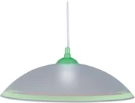 Lampy sufitowe - Kaja lampa wisząca Ufo E27 biała/zielona K-3515 - miniaturka - grafika 1