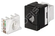 Wtyczki i adaptery - A-LAN Gniazdo keystone RJ45 UTP bezn kat.6 Q-lantec MKB-U6-1 - miniaturka - grafika 1