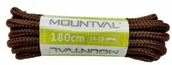 Artykuły kaletnicze - Mountval Sznurówki Sznurowadła Trekkingowe 180 cm 14 kolorów czarno/brązowe) 311_20140924215437 - miniaturka - grafika 1