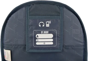 St. Majewski Plecak 17" 4 komory BP7 Donuts St.Right 712595 - Plecaki - miniaturka - grafika 12