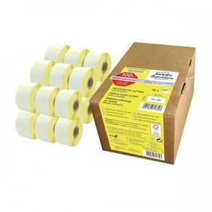 Dymo Etykiety papierowe 89x36 do drukarek LABELWRITER AVERY ZWECKFORM trwałe białe na rolce 260 etykiet 18 rolek /AS0722390/ ZW677 - Etykiety do drukarek - miniaturka - grafika 2