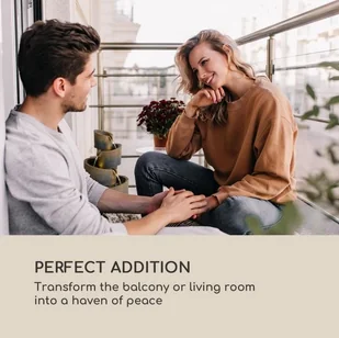 Blumfeldt Mantua, fontanna kaskadowa, fontanna solarna, fontanna ogrodowa, 4 poziomy, bateria LEU13-Mantua - Fontanny ogrodowe - miniaturka - grafika 6