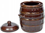 Beczki - Garnek, Beczka, Beczułka Do Kiszenia Kamionka 12L - miniaturka - grafika 1