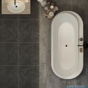 Sanitti Otto wanna wolnostojąca 168x78 + syfon klik-klak biała PU627021680 | - Wanny z hydromasażem Sanitti Otto wanna wolnostojąca 168x78 + syfon klik-klak biała PU627021680 | - Wanny z hydromasażem - miniaturka - grafika 3