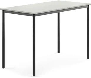 AJ Produkty Biurko SONITUS, 1400x700x900 mm, szary laminat, antracyt - Meble do szkół i przedszkoli AJ Produkty Biurko SONITUS, 1400x700x900 mm, szary laminat, antracyt - Meble do szkół i przedszkoli - miniaturka - grafika 1