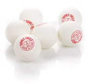 Tenis stołowy - Meteor PIŁECZKI DO TENISA STOŁOWEGO DOUBLE CIRCLE 6 szt. białe 55805 - miniaturka - grafika 1