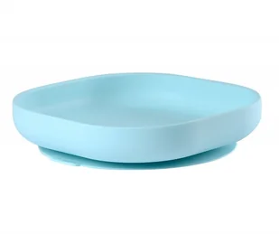 Beaba Silikonowy talerzyk z przyssawką blue - Miseczki i talerzyki dla dzieci - miniaturka - grafika 5