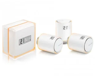 NETATMO Zestaw termostat + głowice termostatyczne NETATMO NBU-NTH-NAV-EU Wi-Fi - Systemy inteligentnych domów - miniaturka - grafika 2