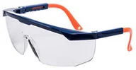 Ochrona oczu i twarzy - PORTWEST Okulary ochronne Classic Safety Plus PS33 PORTWEST - przezroczyste (PS33CLR) PS33CLR - miniaturka - grafika 1