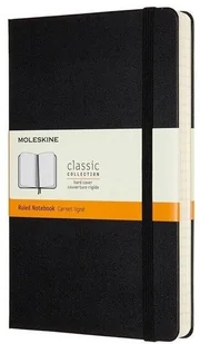 Moleskine 8058647628004 notatniki  klasyczna kolekcja Large/A5, w linie, większa liczba stron twarda okładka czarna - Artykuły biurowe - miniaturka - grafika 3