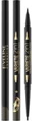 Eyelinery - Eveline KOLOROWKA Variete Eyeliner Double Effect 2in1 1szt 132655 - miniaturka - grafika 1