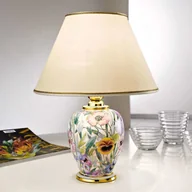 Lampy stojące - AUSTROLUX BY KOLARZ Tischleuchte Giardino Panse, Blumenprint,  25 cm - miniaturka - grafika 1