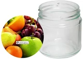 Pojemniki kuchenne - Domowa Spiżarnia Słoik mały owoc 4 sztuki x 0,21 l - miniaturka - grafika 1