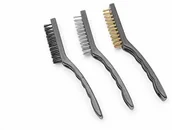 Wyposażenie lokali gastronomicznych - Hendi Szczotka do grilla wąska, 230 mm - zestaw 3 szt. 525531 - miniaturka - grafika 1