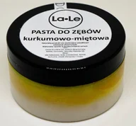 Pasty do zębów - LA-LE Pasta do zębów kurkumowo-miętowa 100 ml B4DB-83571 - miniaturka - grafika 1
