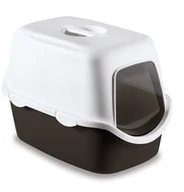 Kuwety dla kotów - Zolux Toaleta CATHY z filtrem kol brązowy - miniaturka - grafika 1