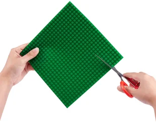 Epee Zestaw Mayka - klockomania - taśma 2m Poczwórna kolor zielony + Mayka - baza do budowania 20 x 20 cm KOLOR ZIELONY 8595582230584 - Klocki - miniaturka - grafika 8