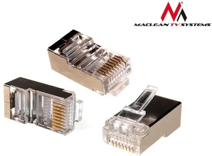 Maclean Wtyk RJ45 8P8C 5e linka MCTV-664 kpl. ekran - Pozostałe akcesoria sieciowe - miniaturka - grafika 3