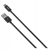 Kable USB - YENKEE Wytrzymały Kabel Usb-c 1M - Black - miniaturka - grafika 1