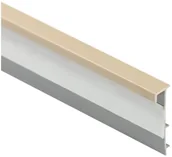 Listwy i profile - Cezar Listwa dywanowa ożebrowana 250 cm beżowa - miniaturka - grafika 1