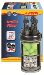 Sera sera 32155 prefix aparatu przed-filtr, filtr Bio-lub szybko do podłączenia do pompy lub na zewnątrz, rozmiar uniwersalny 32155 - Filtry wentylacyjne i uzdatniacze - miniaturka - grafika 2