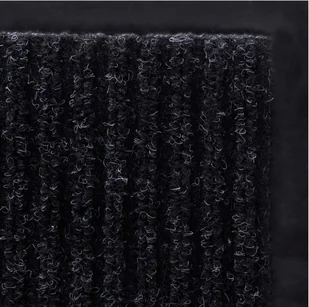 vidaXL Wycieraczka, czarna, 160 x 220 cm, PVC - Wycieraczki - miniaturka - grafika 6