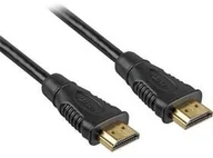 Kable komputerowe i do monitorów - PremiumCord Kabel HDMI pozlacený High speed s ethernetem 1,5m kphdme015) Czarny - miniaturka - grafika 1