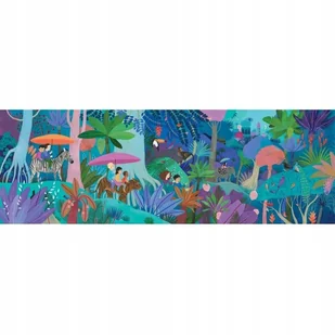 Djeco Puzzle Gallery Dziecięcy Spacer 200el. 7l+ - Puzzle - miniaturka - grafika 2