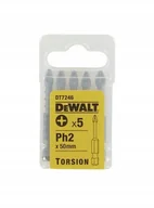 Bity - DT7246 Dewalt Bity Extra Grip 50mm PH2-5szt - miniaturka - grafika 1