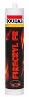 Silikony - Soudal Akryl Firecryl FR 310 ml biały - miniaturka - grafika 1