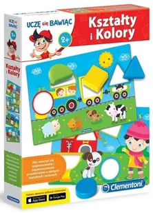 Clementoni Kształty i Kolory 60917 - Gry planszowe - miniaturka - grafika 3