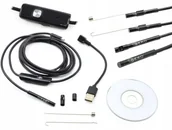 Minikamery i aparaty szpiegowskie - Kamera Inspekcyjna Endoskop Do Telefonu Usb Led - miniaturka - grafika 1