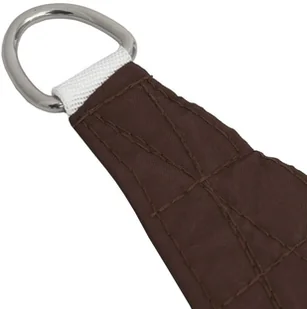 vidaXL Trójkątny żagiel ogrodowy, tkanina Oxford, 4x5x5 m, brązowy 135839 - Parasole ogrodowe - miniaturka - grafika 4