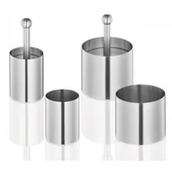 Pozostałe akcesoria kuchenne - Küchenprofi Okrągłe formeki do deserów, 6 szt. Kuchenprofi KU-0904982806 - miniaturka - grafika 1