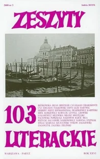 Zeszyty Literackie Zeszyty literackie 103 3/2008 praca zbiorowa - Czasopisma - miniaturka - grafika 2