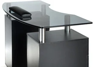 Beauty System Stolik do manicure BD-3453 CZARNY BD-3453 BLACK - Stoliki do manicure - miniaturka - grafika 4