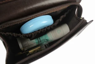 MARCO (PL) Skórzana Elegancka i Stylowa Kosmetyczka MARCO (PL) Średnia K12 - Kosmetyczki, organizery i kuferki - miniaturka - grafika 8