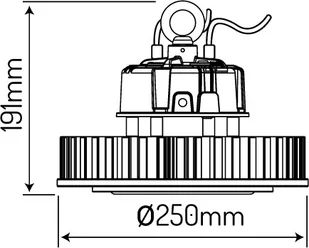LED line Oprawa High-Bay UFO 150W 130lm/W 4000K 120° RAIDER 130 470966 - Oprawy, klosze i abażury - miniaturka - grafika 2