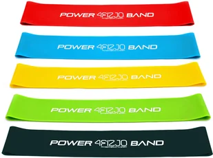 Zestaw Gum Taśm Do Ćwiczeń Mini Band Gumy Fitness - Gumy, taśmy, ekspandery Zestaw Gum Taśm Do Ćwiczeń Mini Band Gumy Fitness - Gumy, taśmy, ekspandery - miniaturka - grafika 3