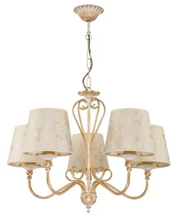 Jupiter Sofia Wisząca 1592 64cm ecru złoto - Lampy sufitowe Jupiter Sofia Wisząca 1592 64cm ecru złoto - Lampy sufitowe - miniaturka - grafika 1
