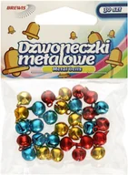 Pasmanteria - BREWIS Dzwoneczki metalowe 1cm mix (30) Brewis - miniaturka - grafika 1