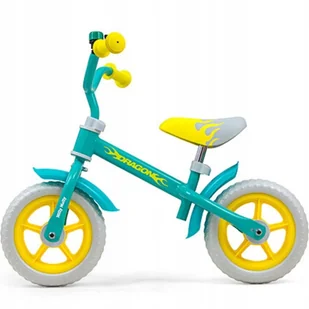 Milly Mally Rowerek Biegowy Dragon Mint - Rowerki biegowe - miniaturka - grafika 10